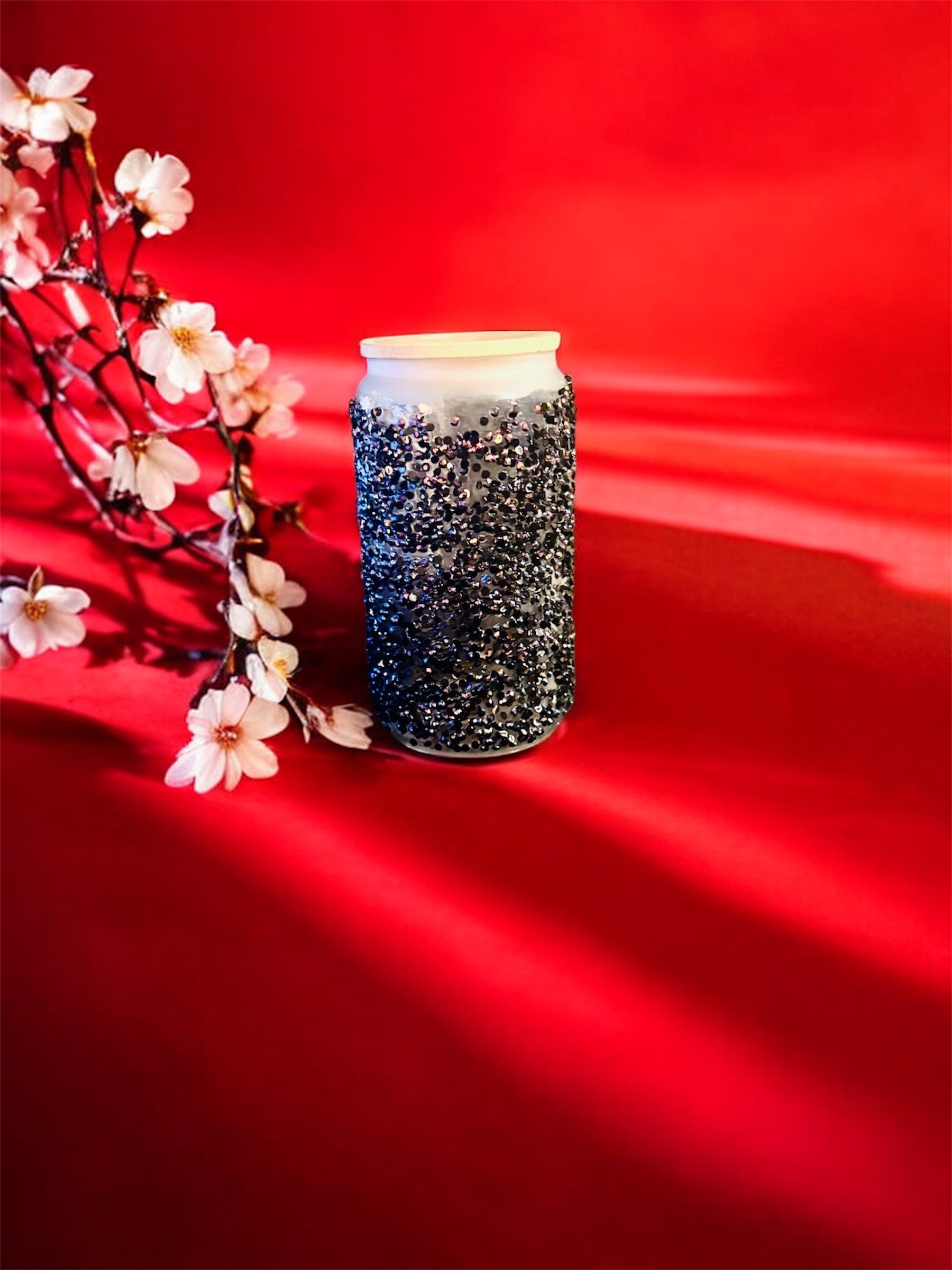 Rhinestone Glass Tumbler Collection-022