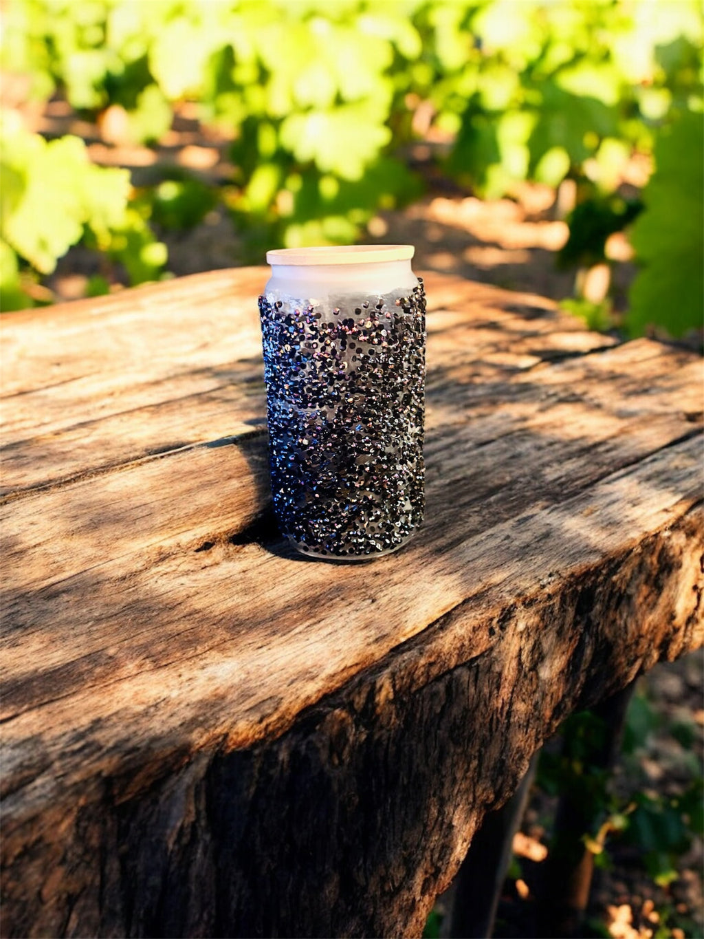 Rhinestone Glass Tumbler Collection-022