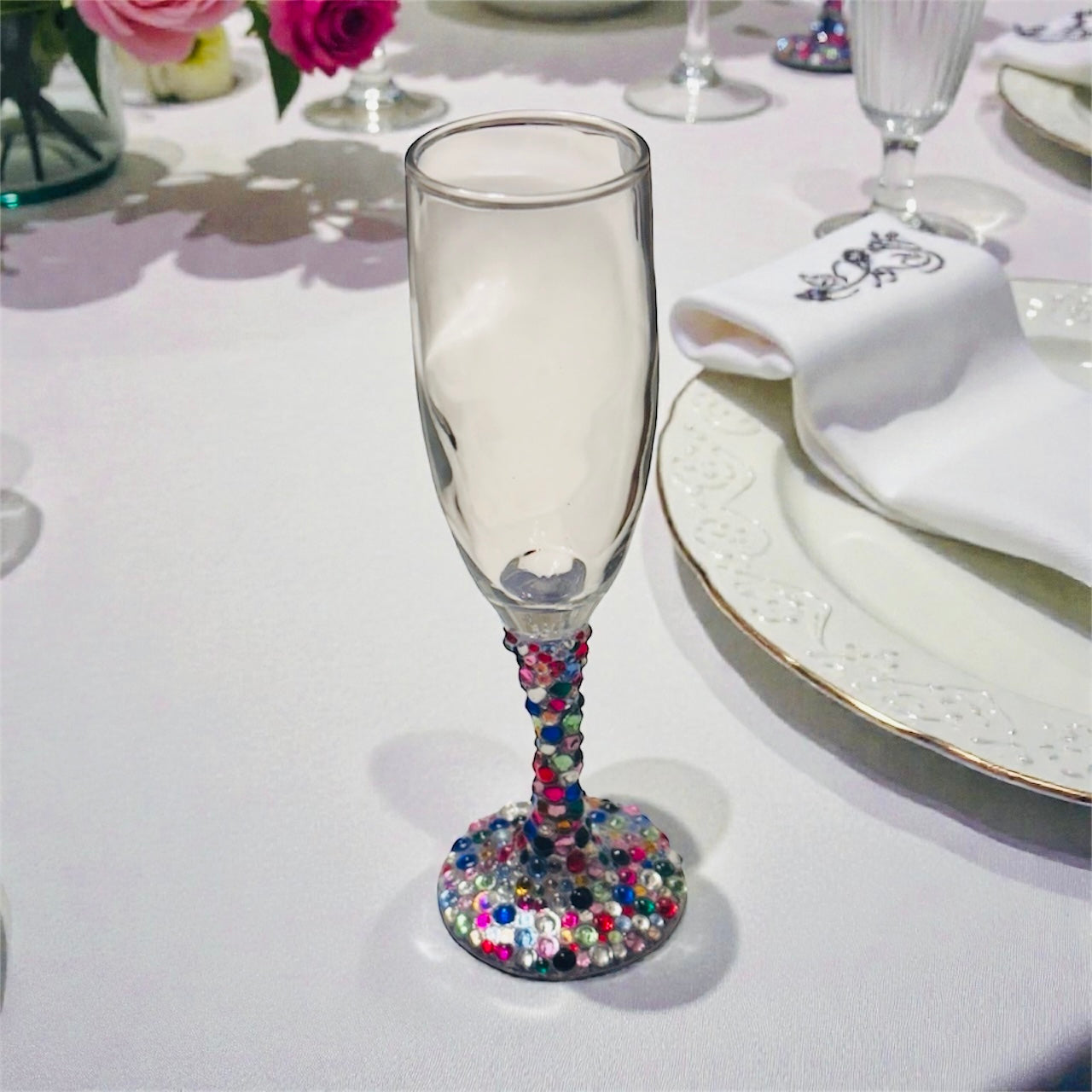 Gemstone Champagne Glass Collection-003
