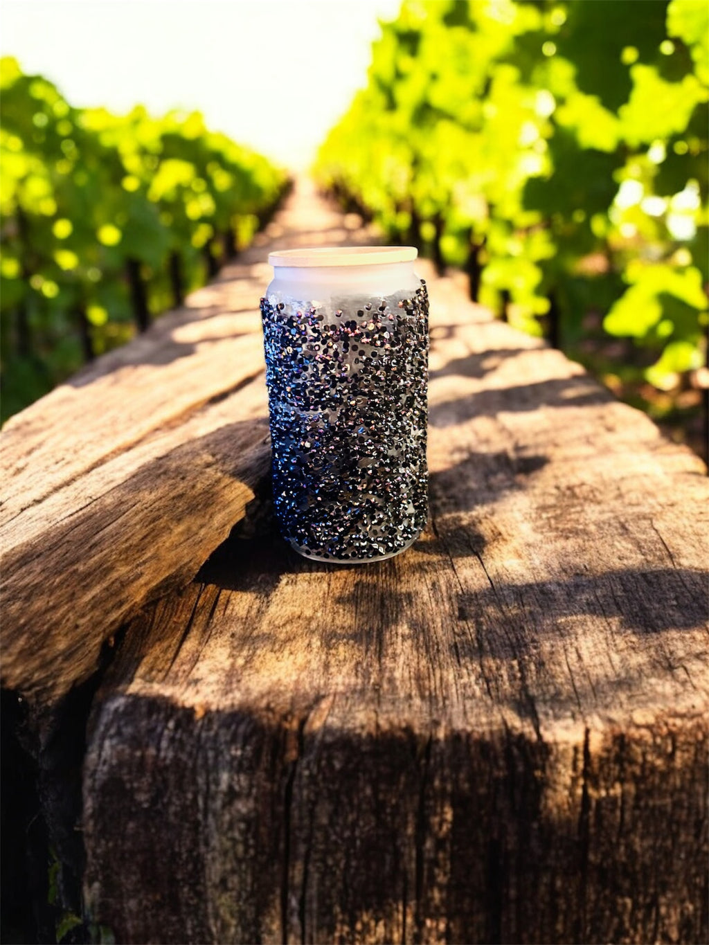 Rhinestone Glass Tumbler Collection-022