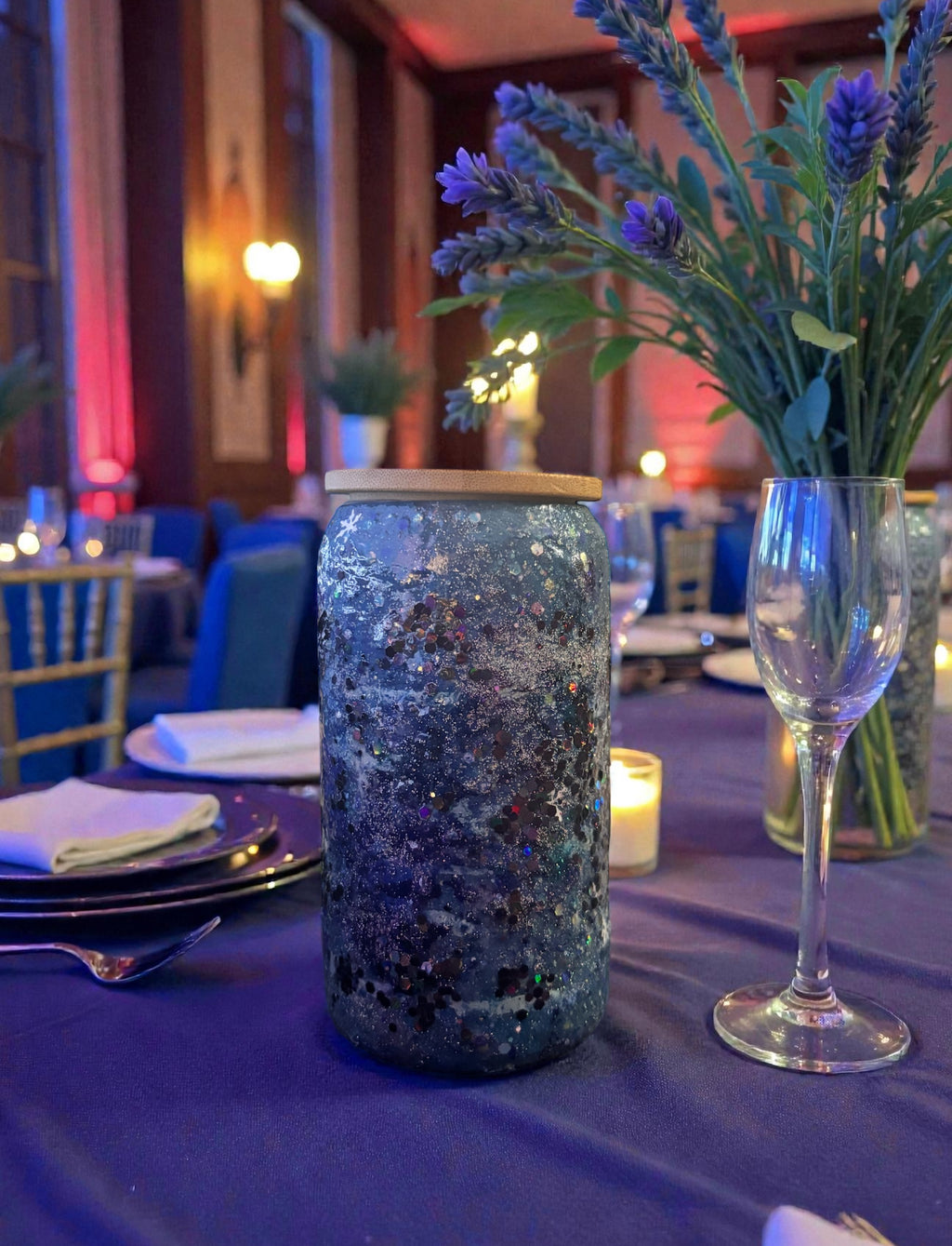 Glitter Tumbler in Lilac