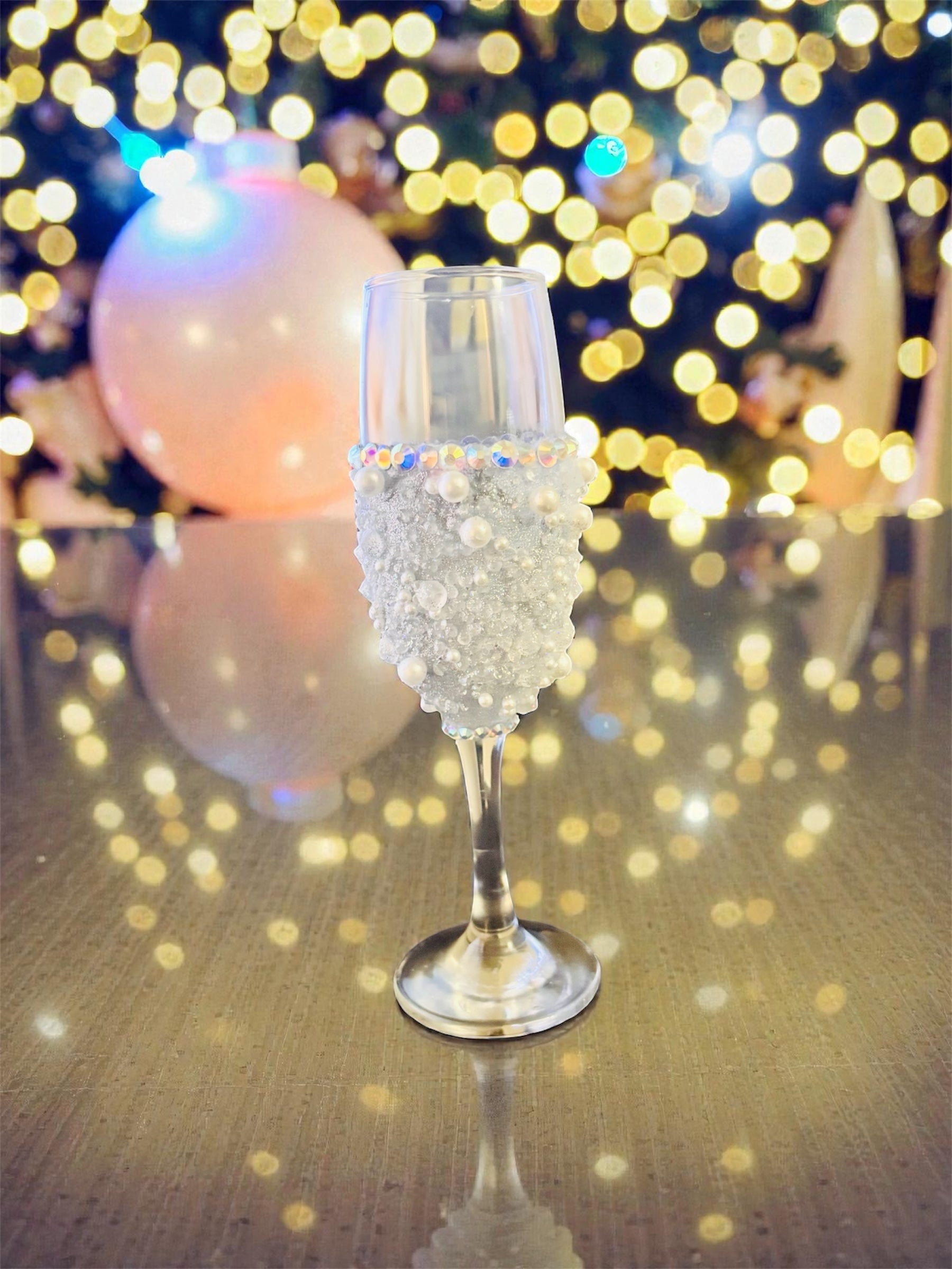 Wedding Champagne Glass Collection-Elegant Style 019