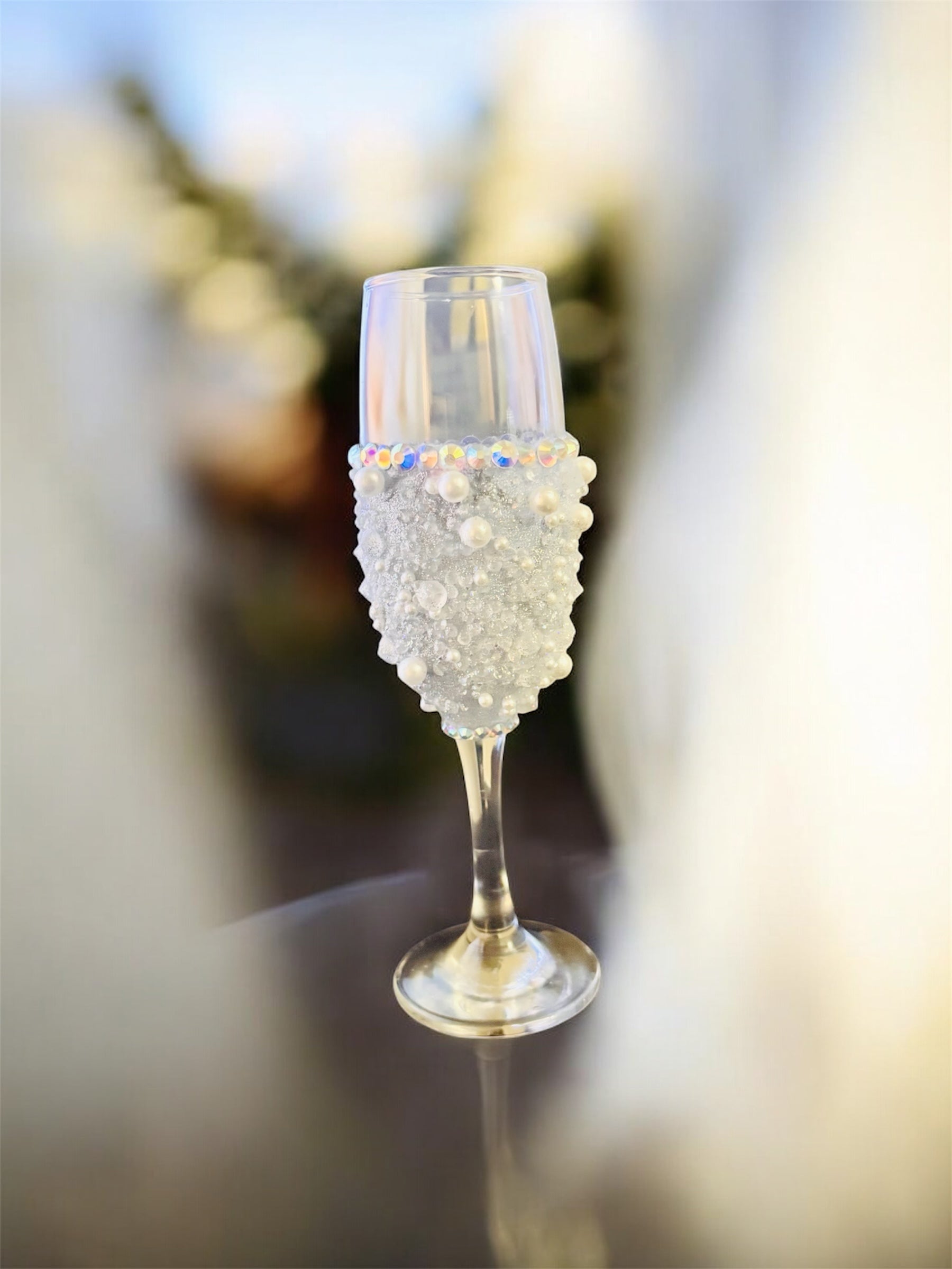 Wedding Champagne Glass Collection-Elegant Style 019