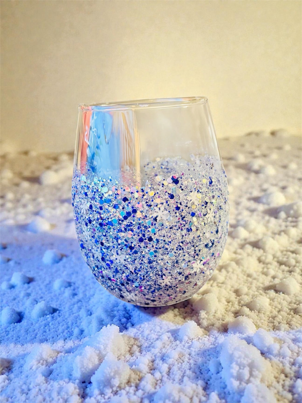 Christmas Stemless Wine Glass Collection- 020