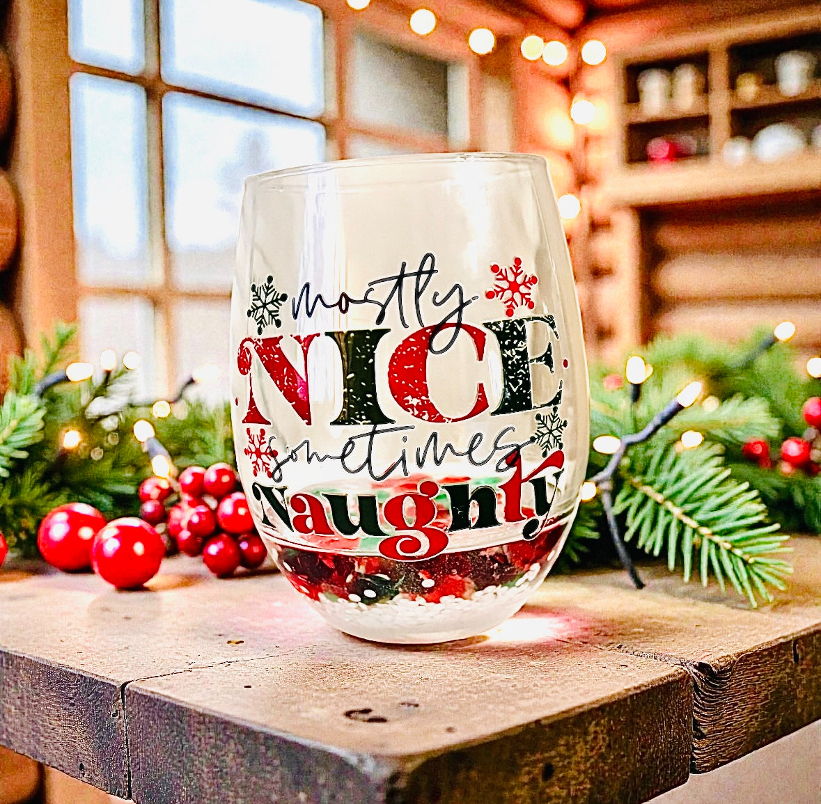 Christmas Stemless Wine Glass Collection-010