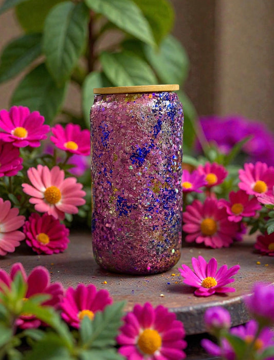 Raspberry Dream-Glass Tumbler-587