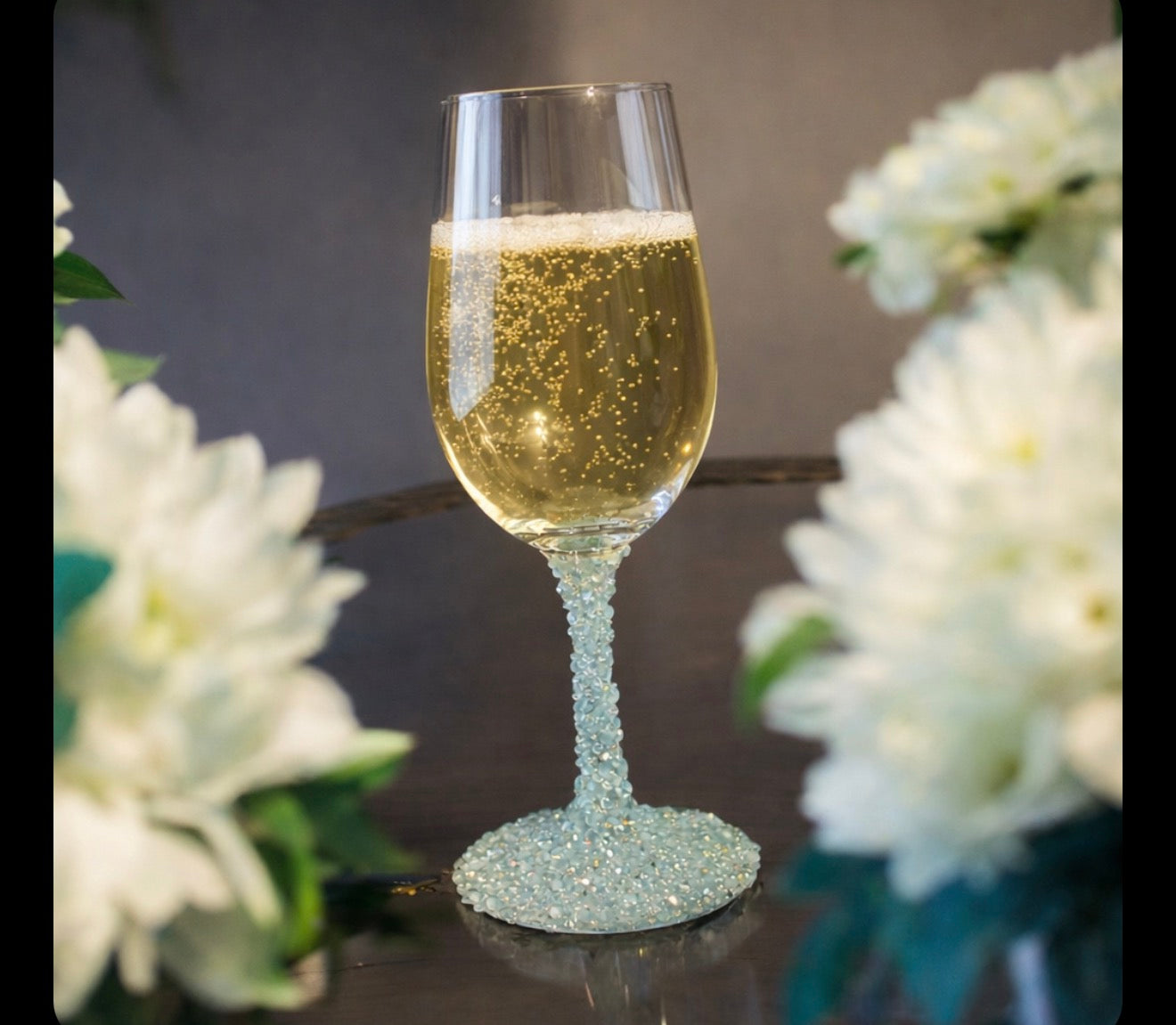 Blue Ice-Gemstone Wine Glass-002