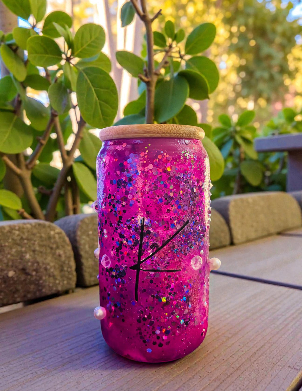 Vibrant Sparkle Glass Tumbler Collection-019